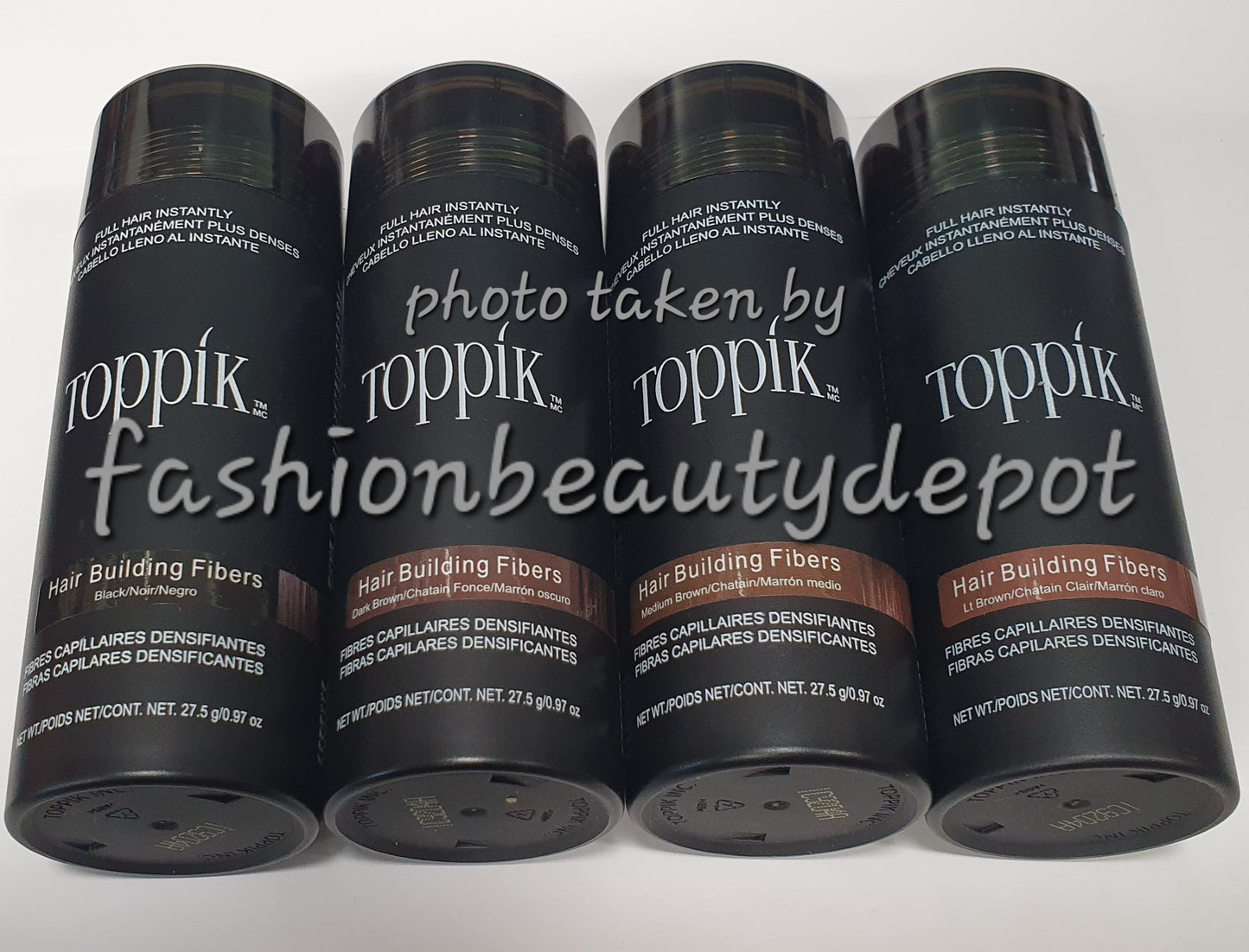 TOPPIK Hair Building Fiber *Choose Your Color* 27.5g 0.97oz FASHIONBEAUTYDEPOT