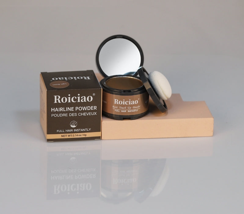 Premium Hairline Powder Hair Building Fiber Stamp Roiciao Brand Launching