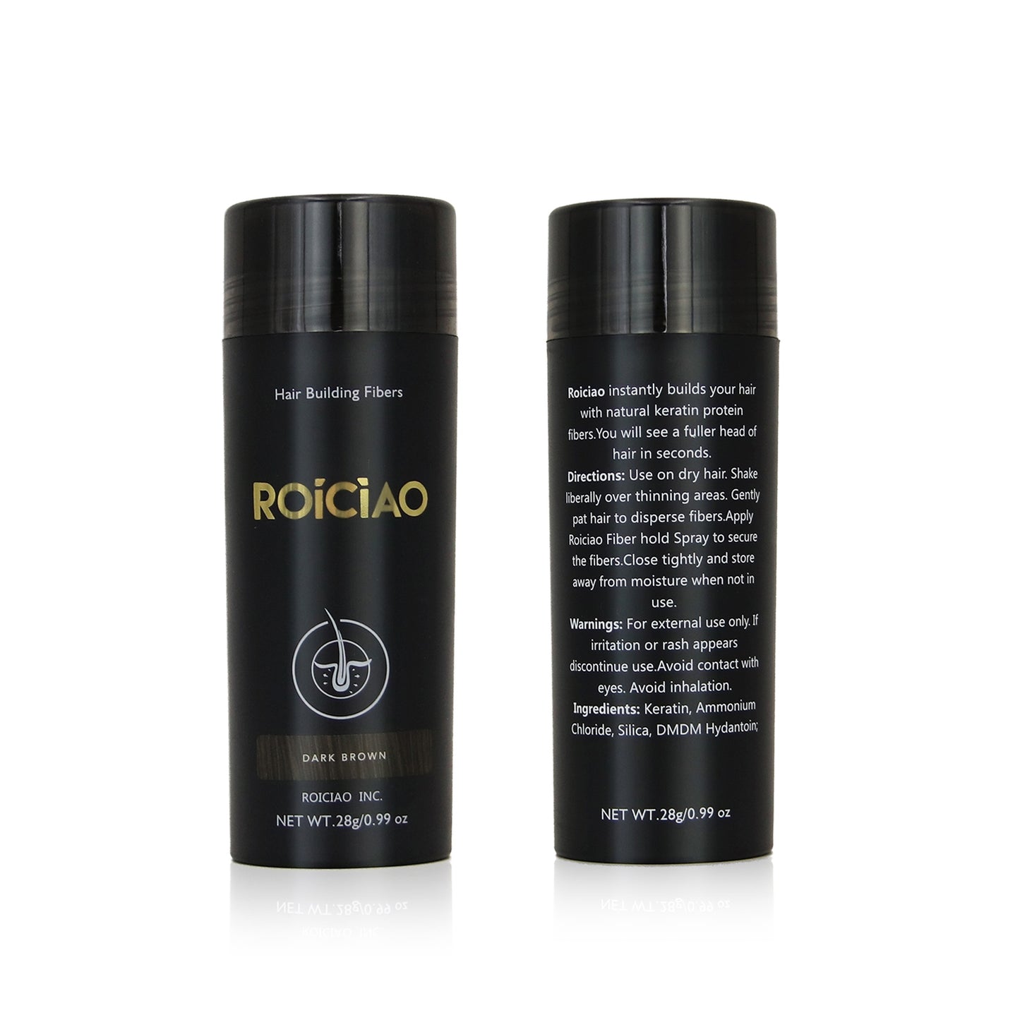 Premium Hair Building Fiber Roiciao 27.5g Brand Launching